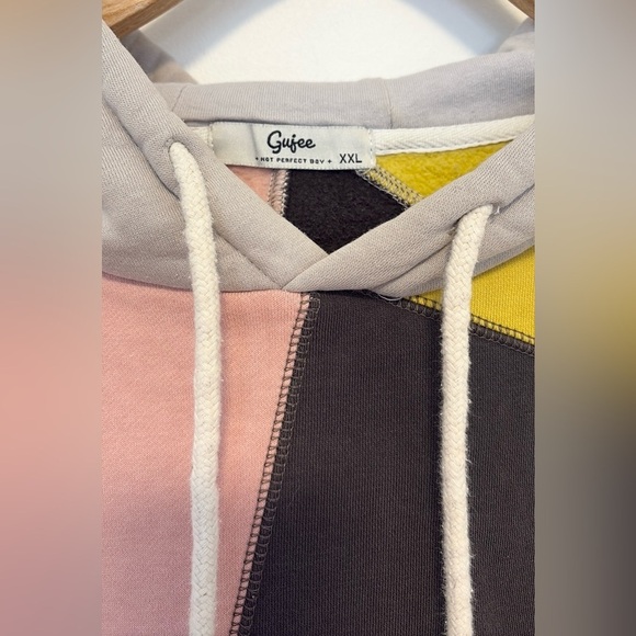 Gujee colorblock Hoodie , sz :XXL - Picture 6 of 9